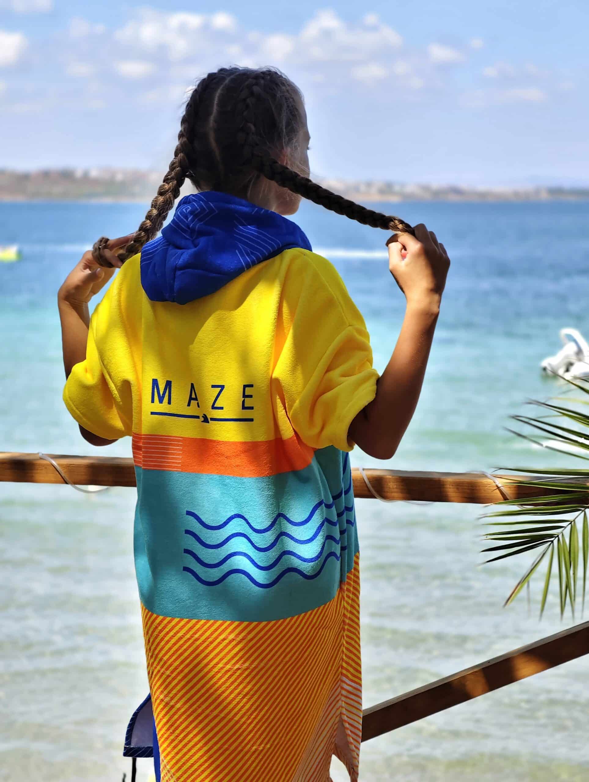 ПОНЧО MAZE MULTICOLOR 